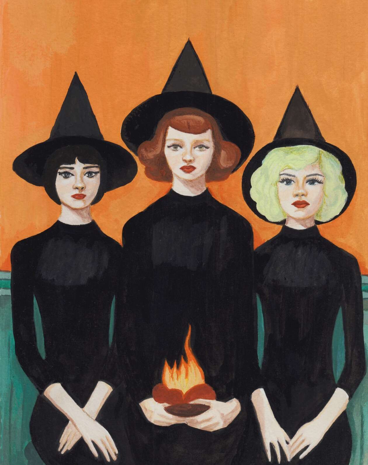 Rachel A Rua’s Fantasy Gouache Paintings (5)