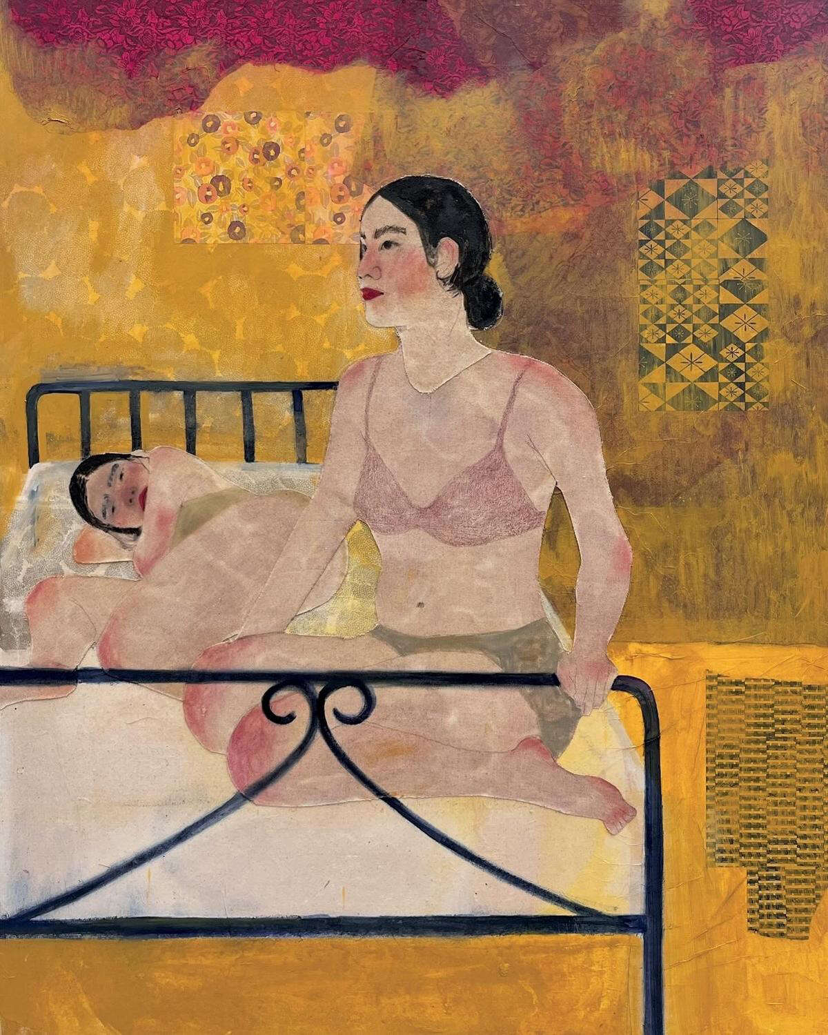 Raya Simpao’s Intimate Figurative Paintings (4)