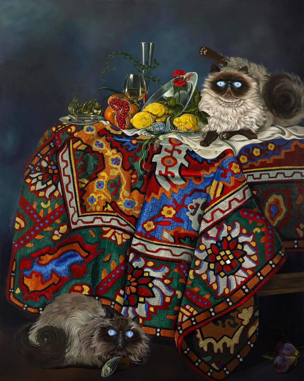 Sabrina Bockler's Figurative Paintings (2)