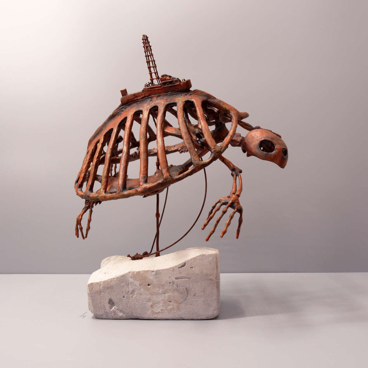 The Haunting Animal Sculptures Of Virginie Gribouilli (17)