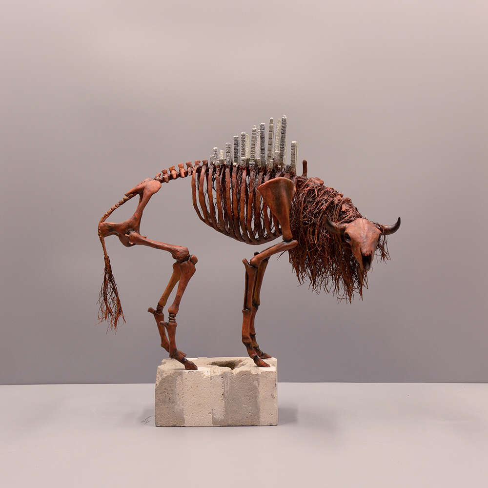 The Haunting Animal Sculptures Of Virginie Gribouilli (18)
