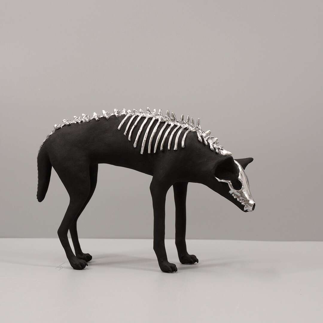 The Haunting Animal Sculptures Of Virginie Gribouilli (21)