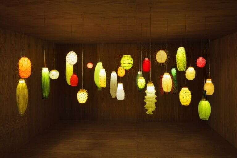 Woven Textile Lanterns By Inés Llasera And Inés Quezada (6)