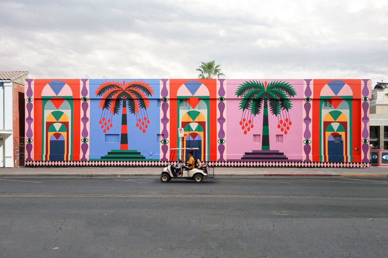 Agostino Iacurci's Elegant Monumental Murals (1)