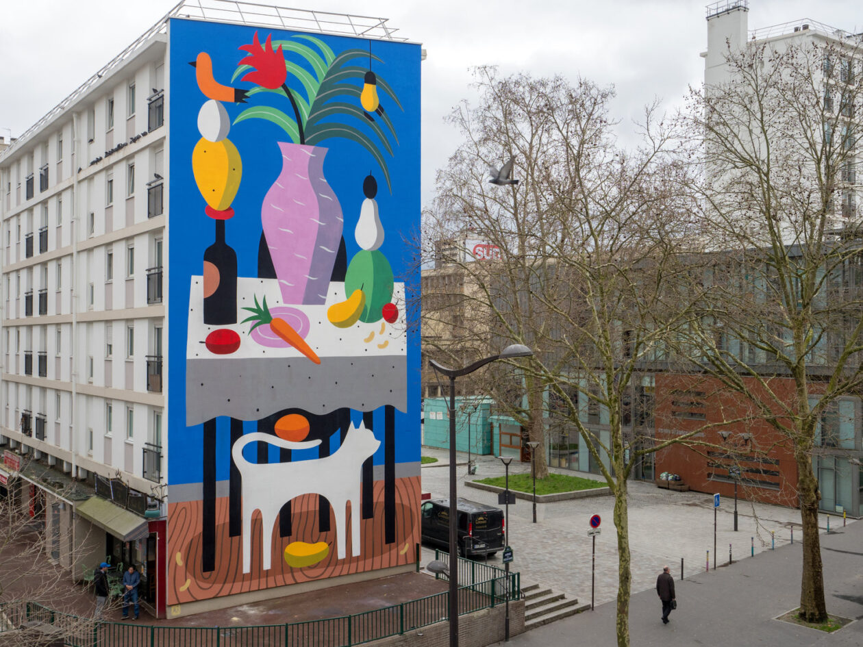 Agostino Iacurci's Elegant Monumental Murals (10)