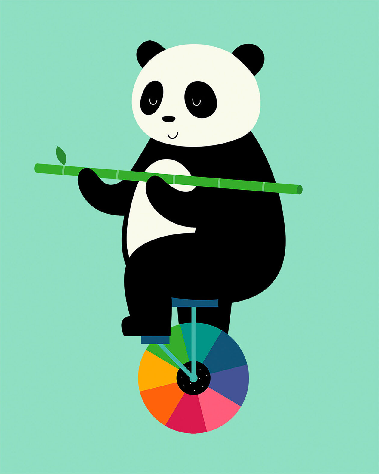 Andy Westface’s Colorful Minimalist Illustrations (12)