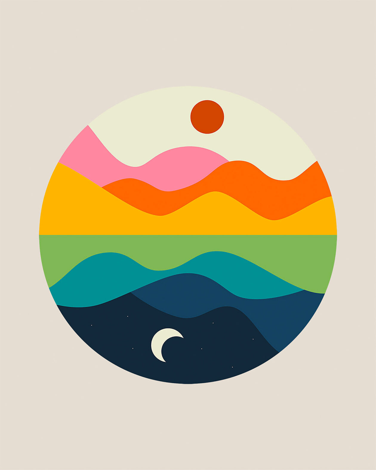 Andy Westface’s Colorful Minimalist Illustrations (3)