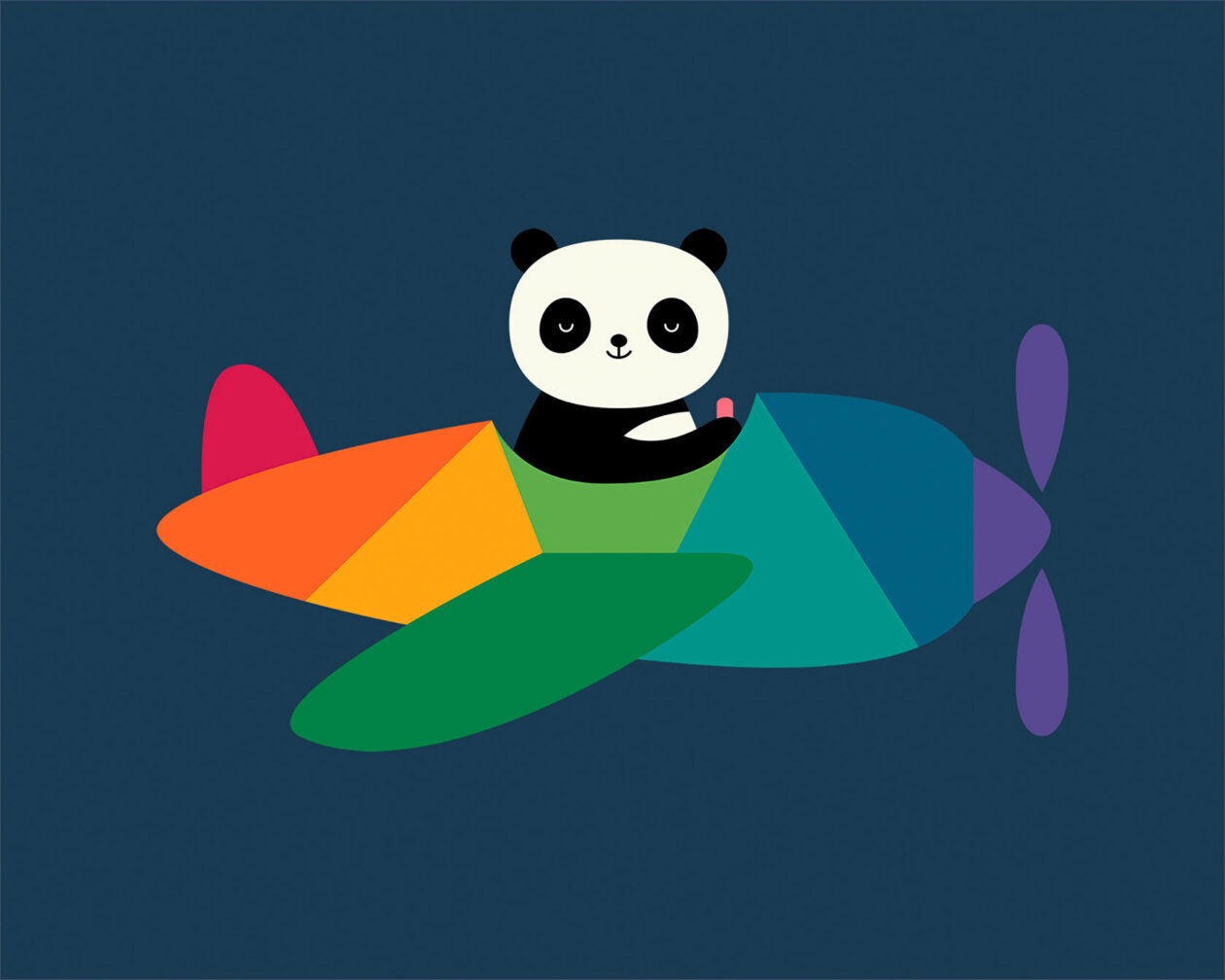 Andy Westface’s Colorful Minimalist Illustrations (4)