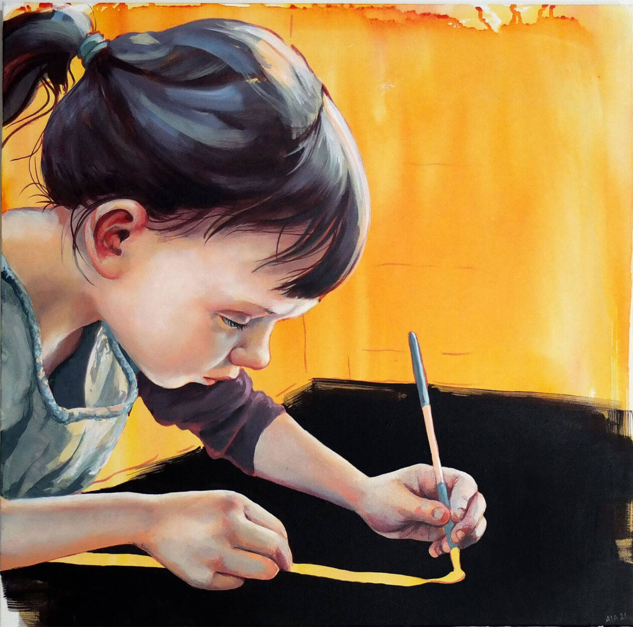 Anne Angelshaug's Surreal Paintings (17)