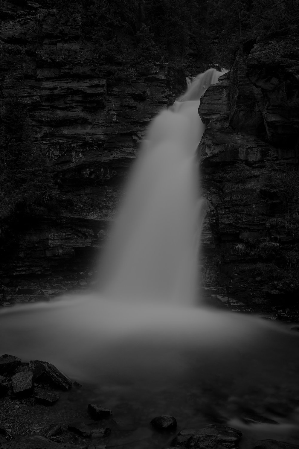 Jonathan Knight's Photos Of Waterfalls After Sunset (2)