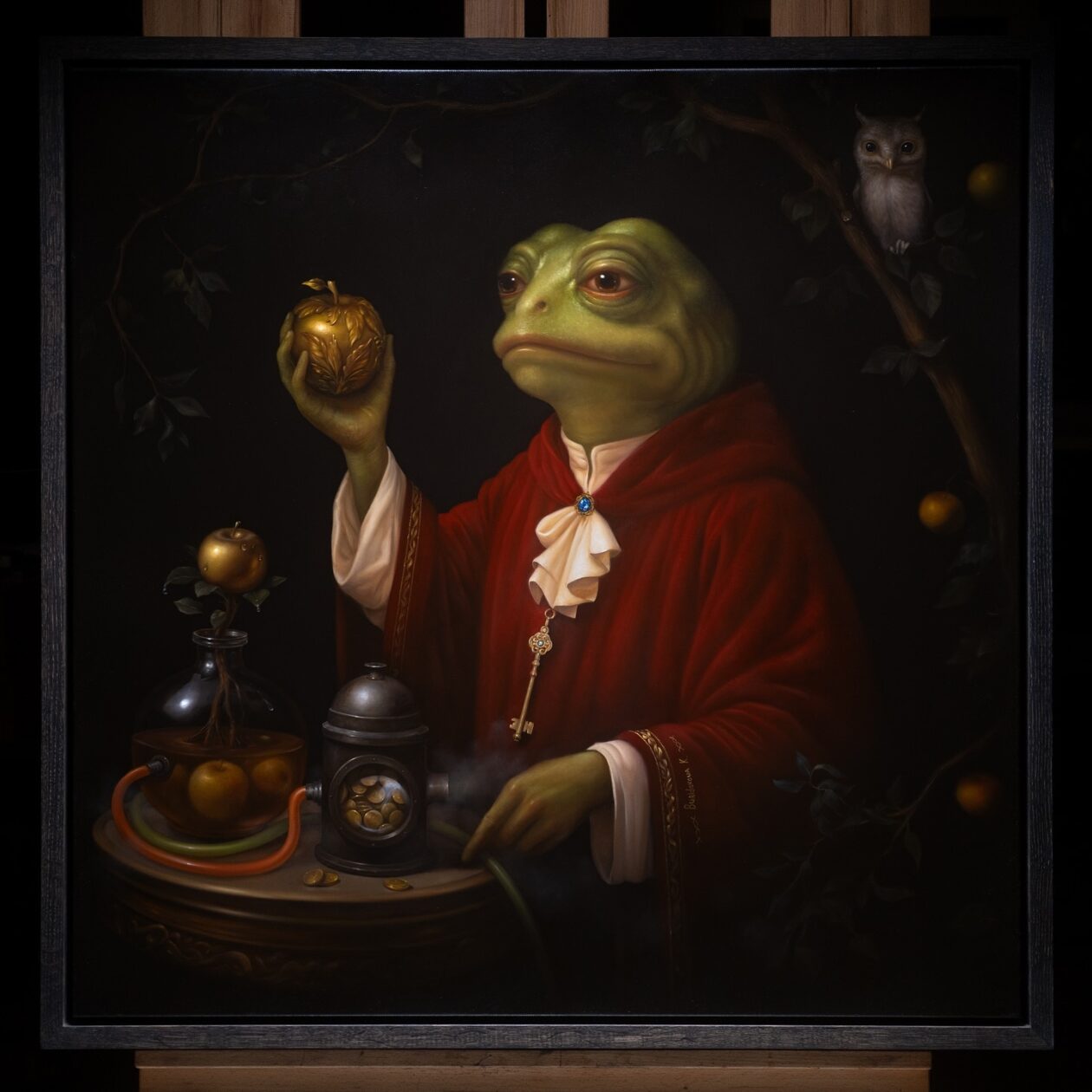 Ksenia Buridanova Surreal Fantasy Paintings (11)