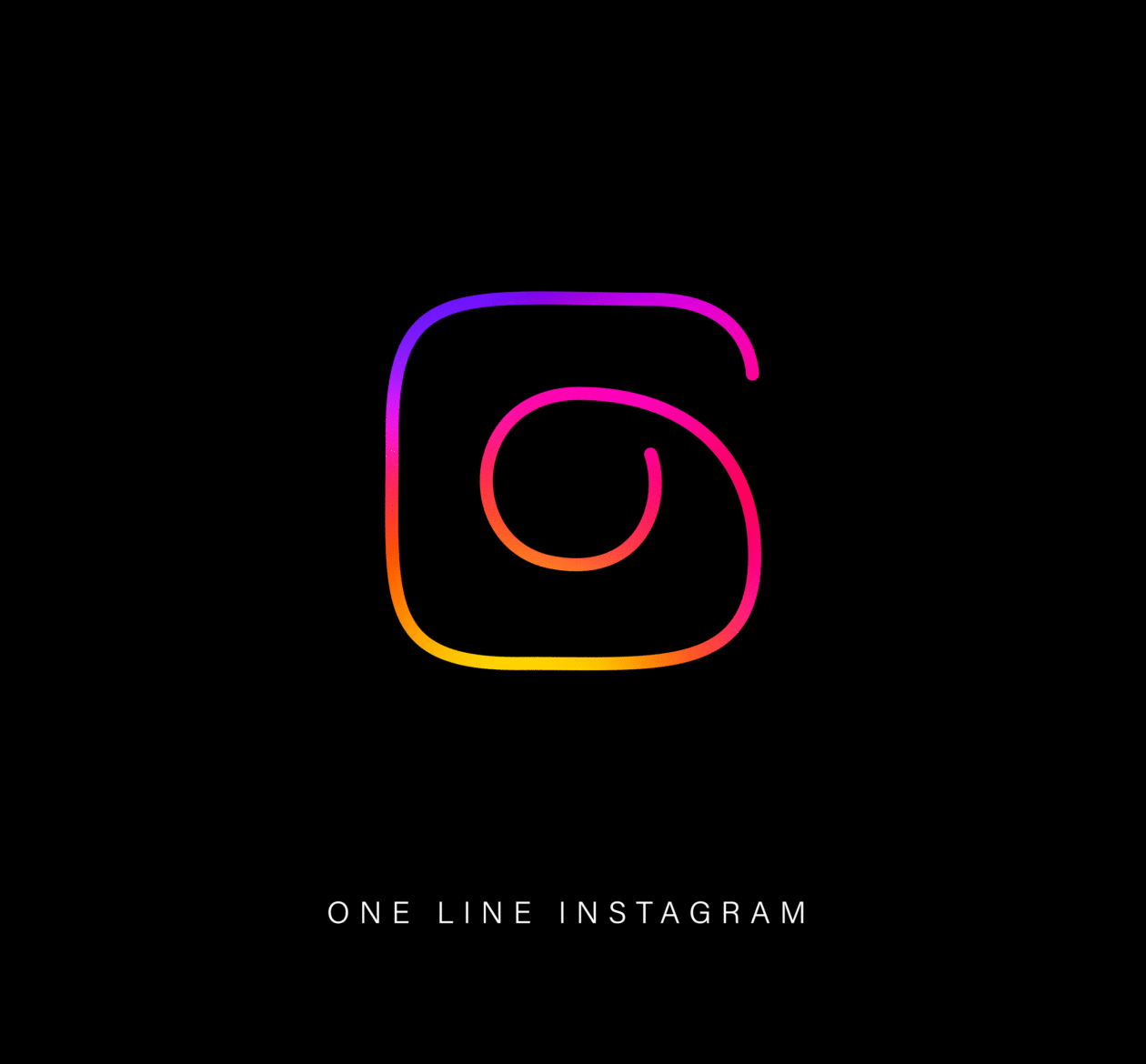 One Line Famous Logos Series By Loooop Studio (13)