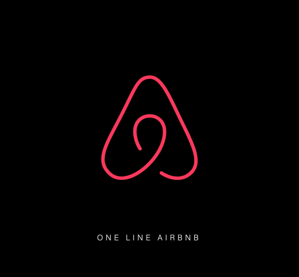 One Line Famous Logos Series By Loooop Studio (15)