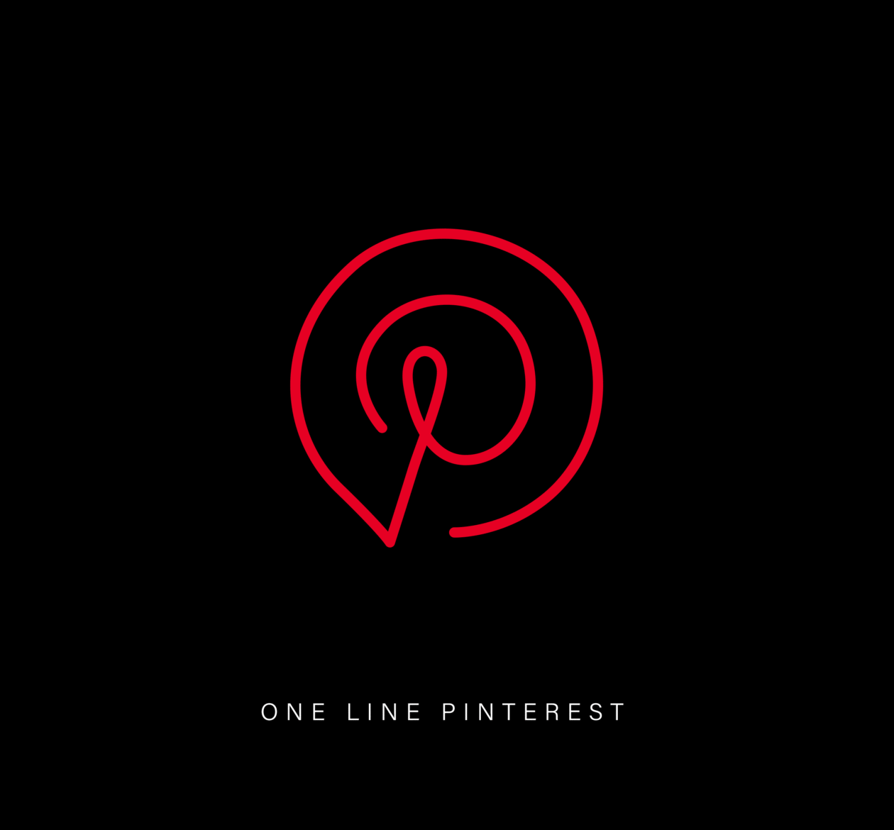 One Line Famous Logos Series By Loooop Studio (18)