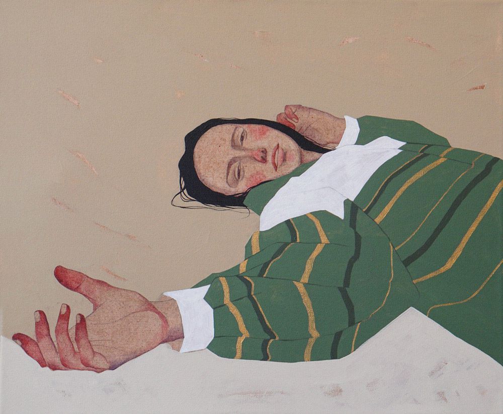 Xenia Gray's Emotional Textured Portraits (3)