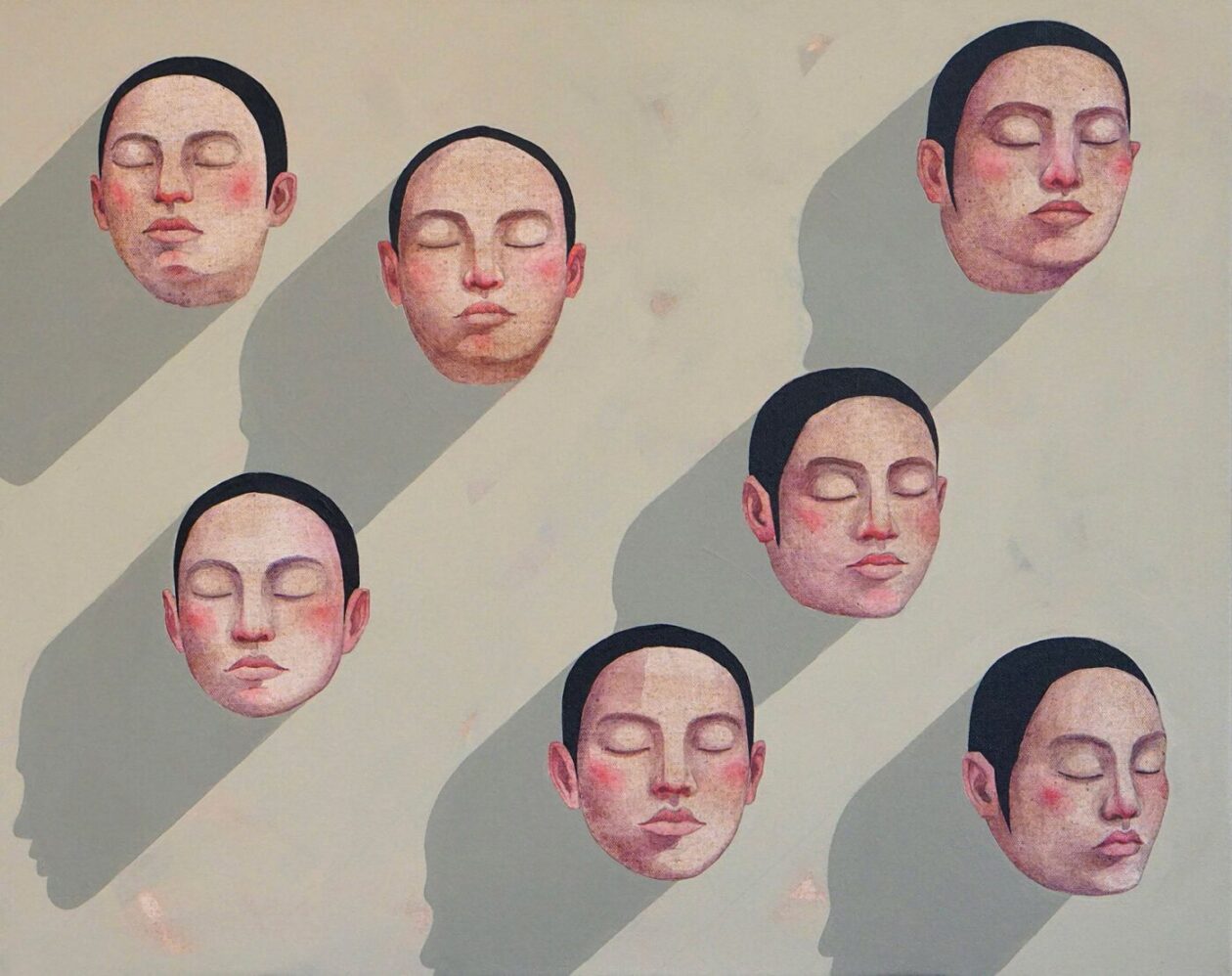 Xenia Gray's Emotional Textured Portraits (6)