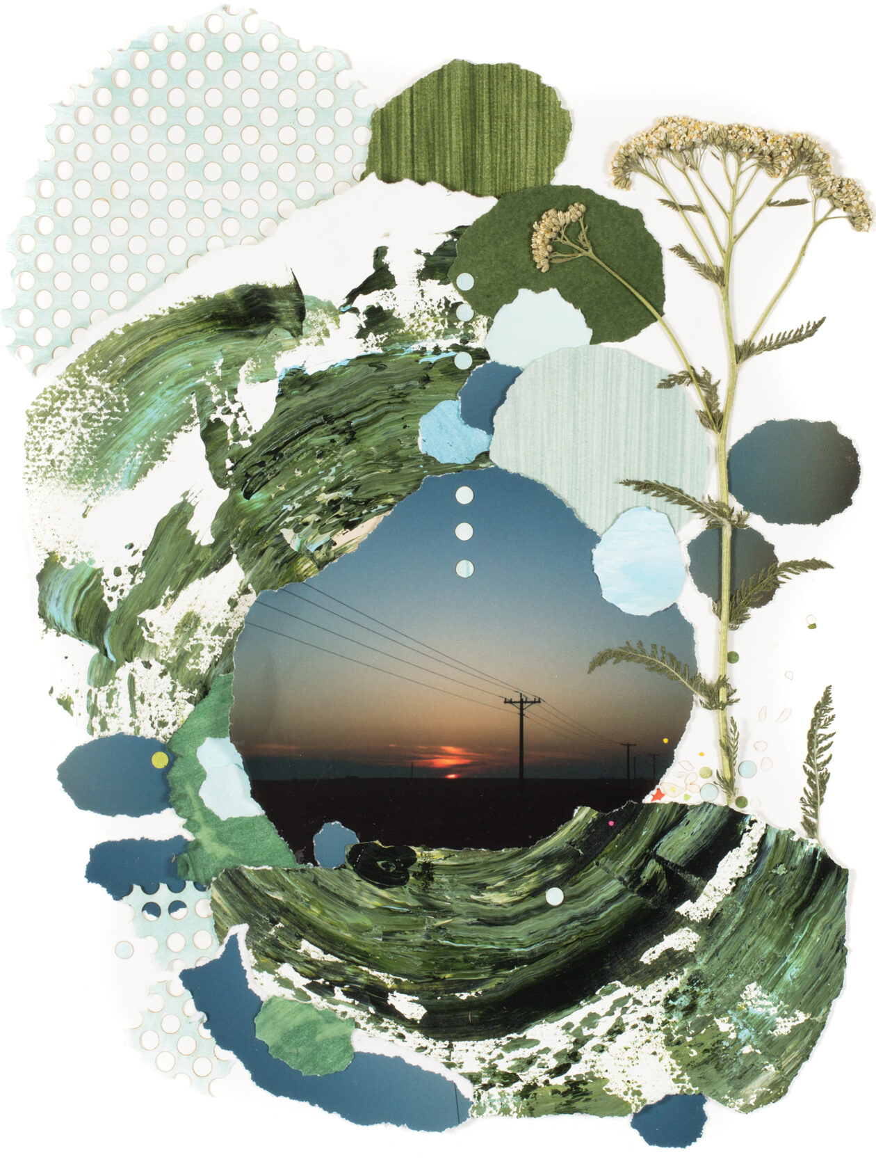 Gregory Euclide's Mixed Media Collages Of Nature Landscapes (1)