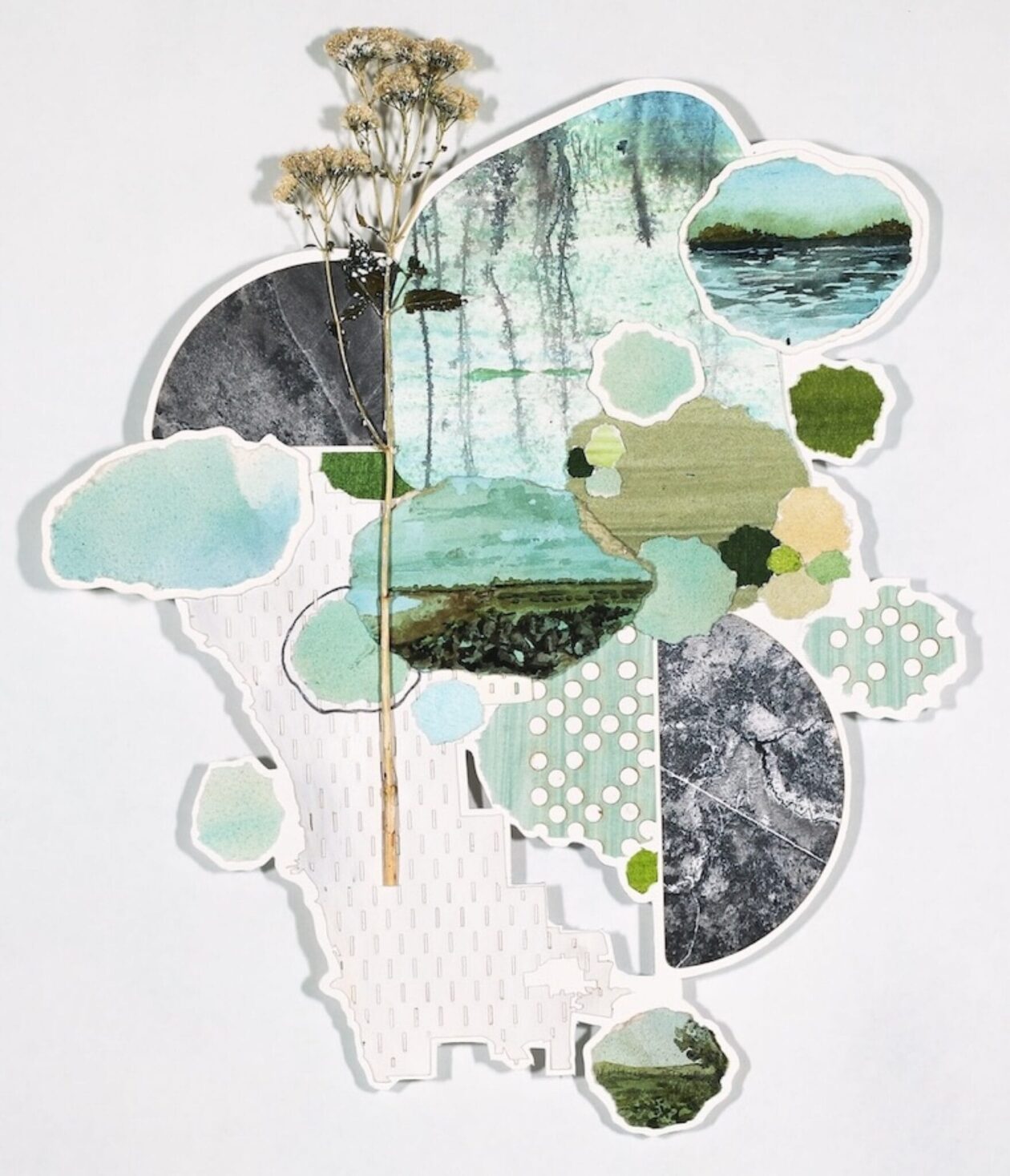 Gregory Euclide's Mixed Media Collages Of Nature Landscapes (3)