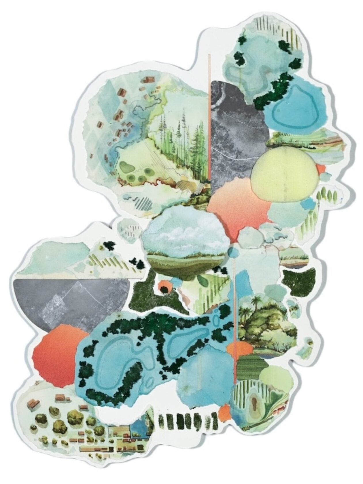 Gregory Euclide's Mixed Media Collages Of Nature Landscapes (4)