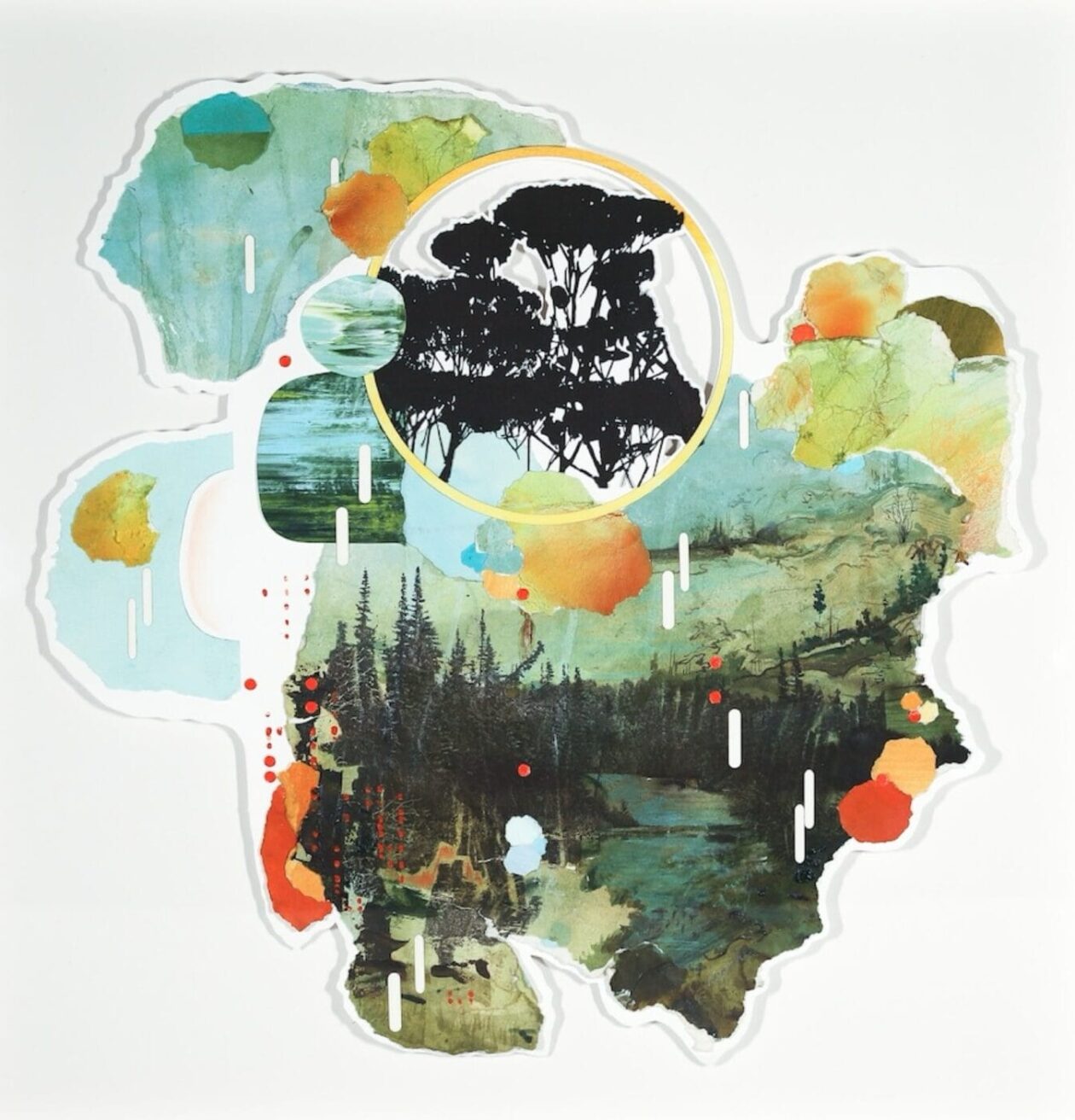 Gregory Euclide's Mixed Media Collages Of Nature Landscapes (5)
