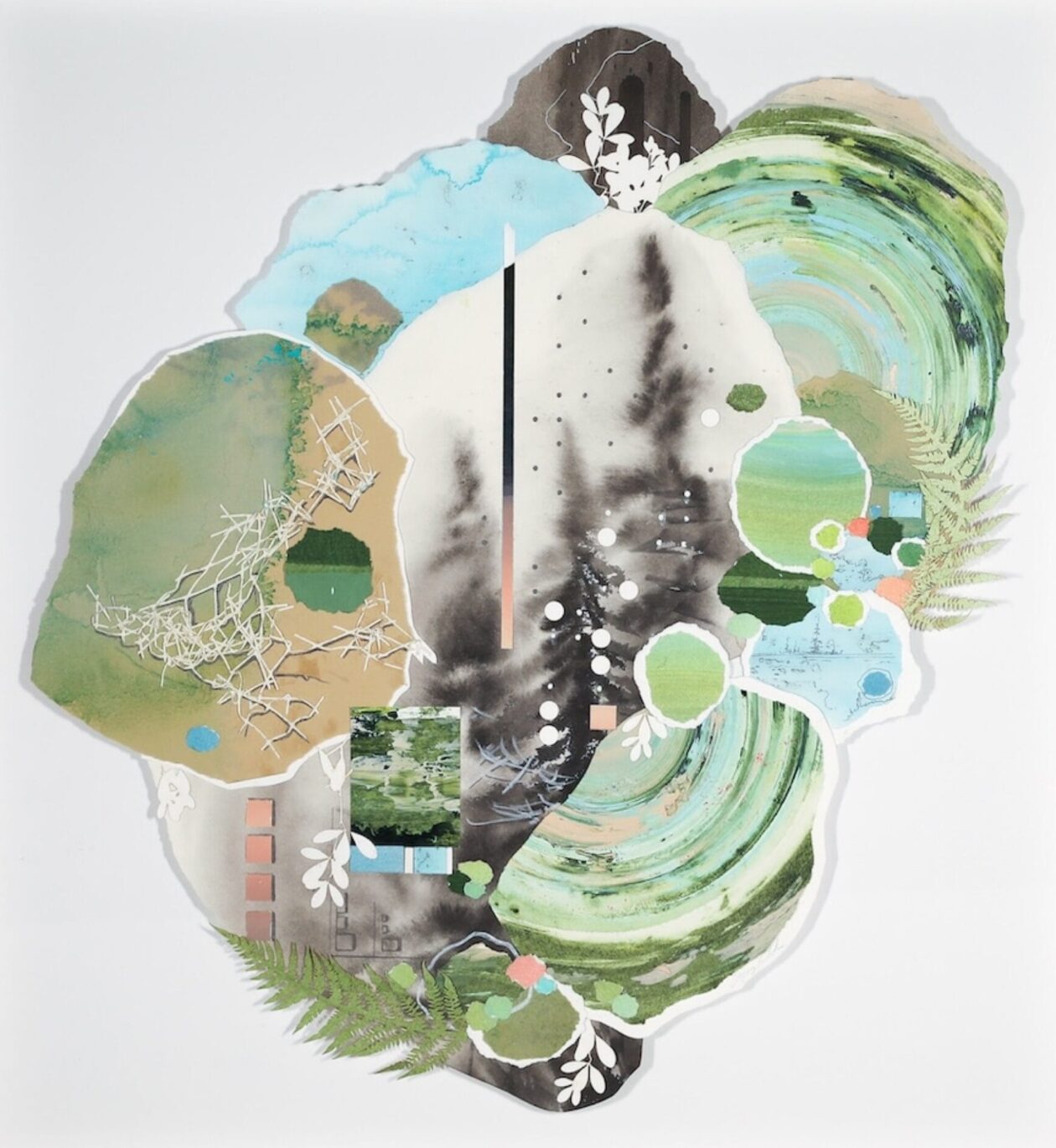 Gregory Euclide's Mixed Media Collages Of Nature Landscapes (8)