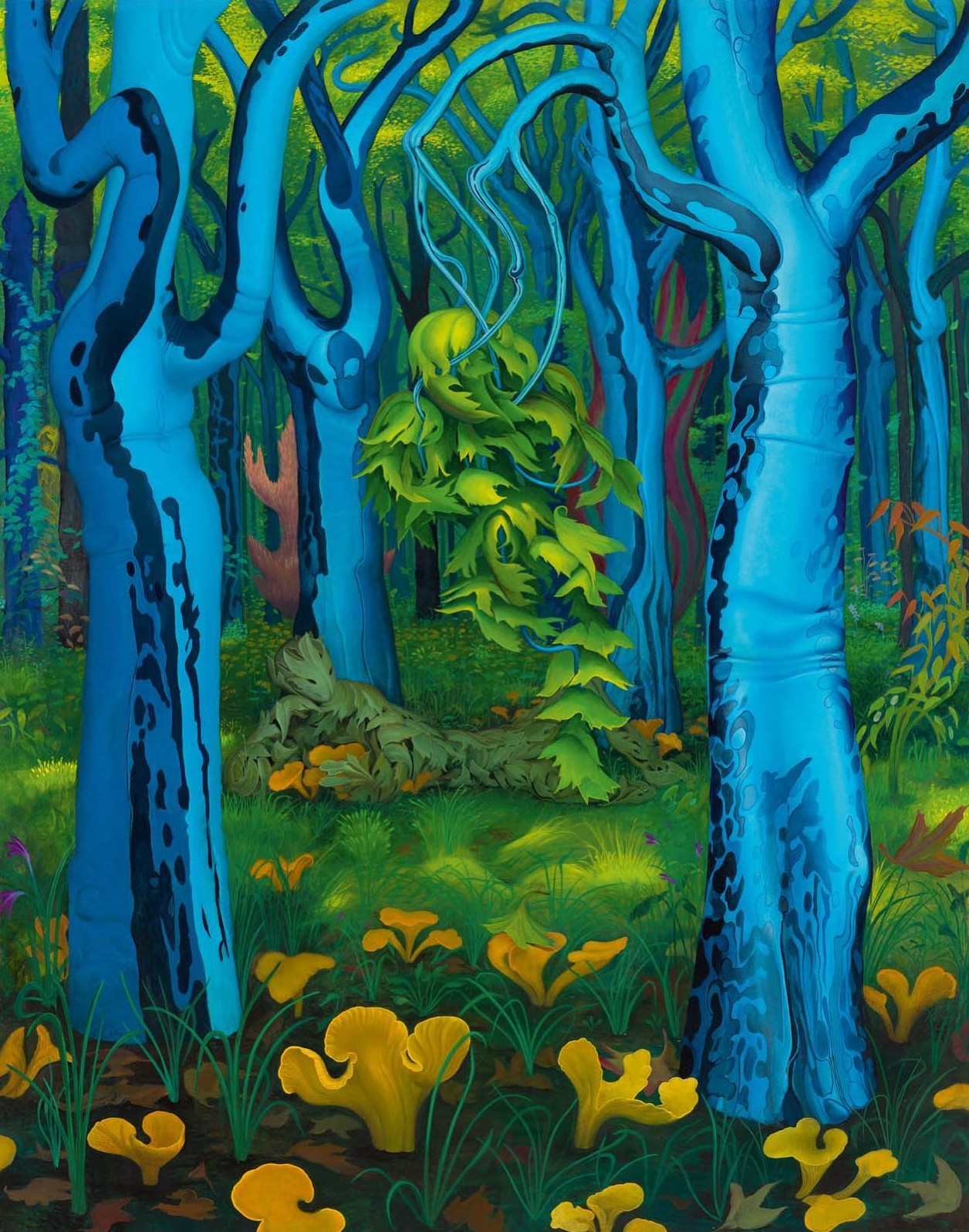 Inka Essenhigh's Surreal Botanical Paintings (12)