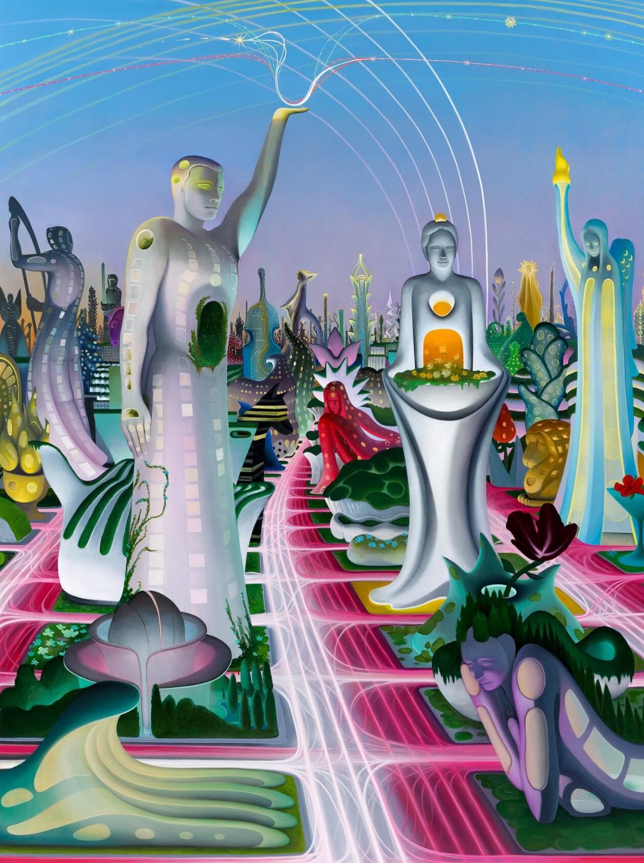 Inka Essenhigh's Surreal Botanical Paintings (15)