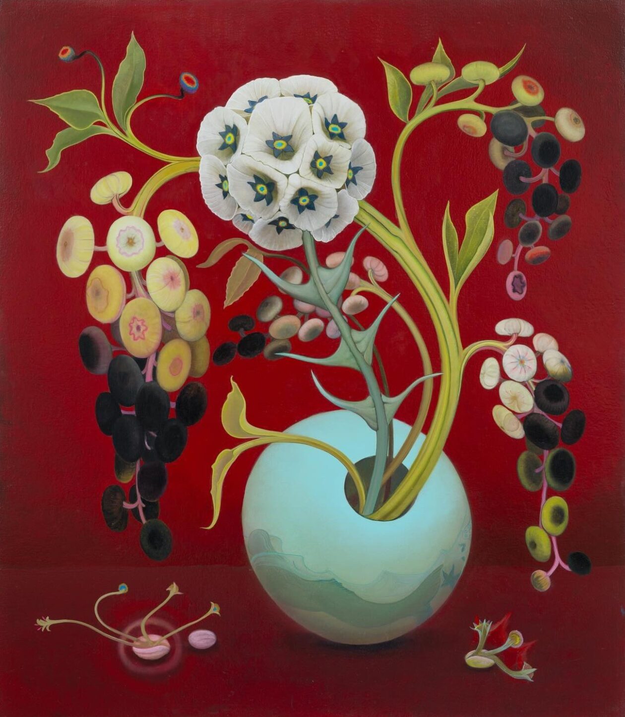 Inka Essenhigh's Surreal Botanical Paintings (18)