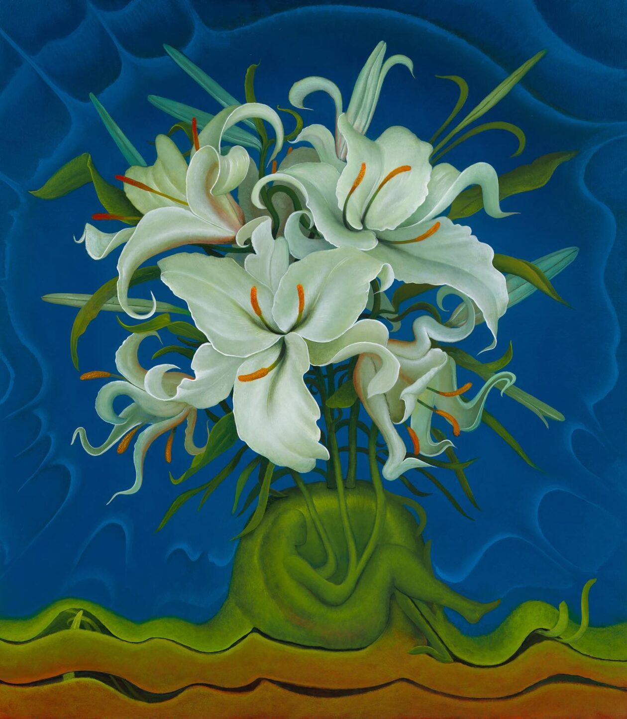 Inka Essenhigh's Surreal Botanical Paintings (9)