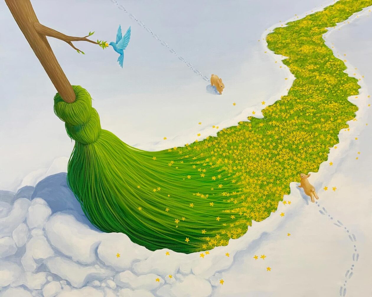 Mulgil Kim's Surreal Illustrative Paintings (14)