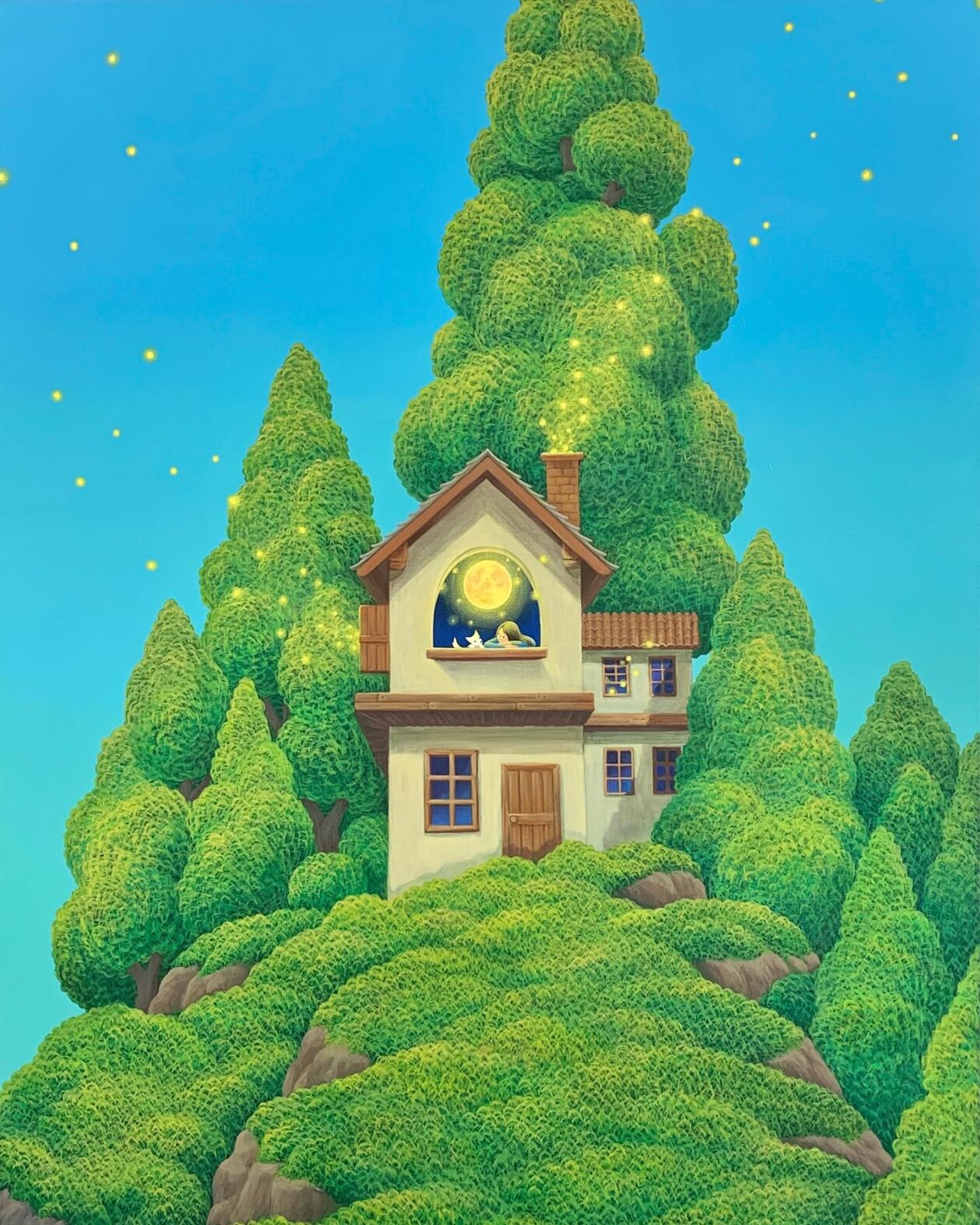 Mulgil Kim's Surreal Illustrative Paintings (17)