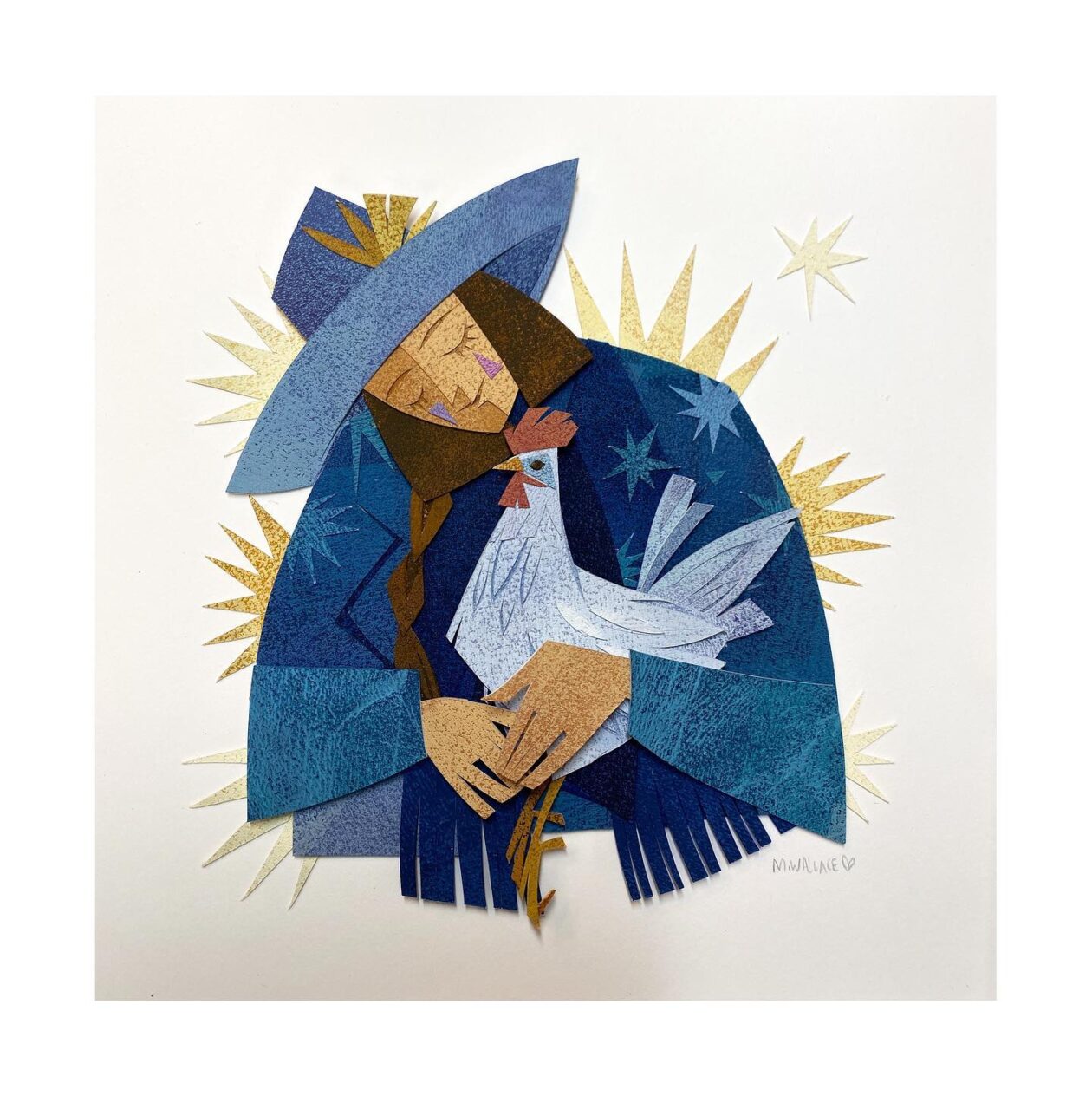 Textured Cut Paper Illustrations By Morgana Wallace (14)