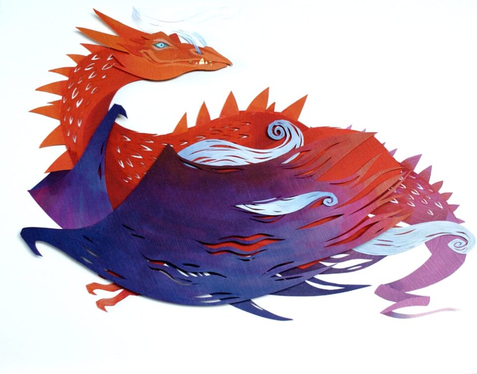 Textured Cut Paper Illustrations By Morgana Wallace (18)