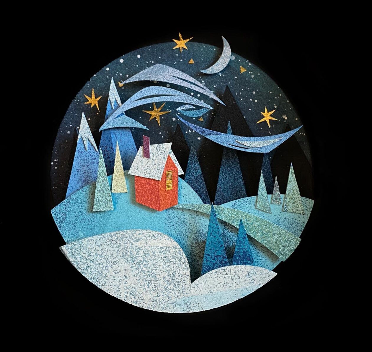 Textured Cut Paper Illustrations By Morgana Wallace (6)