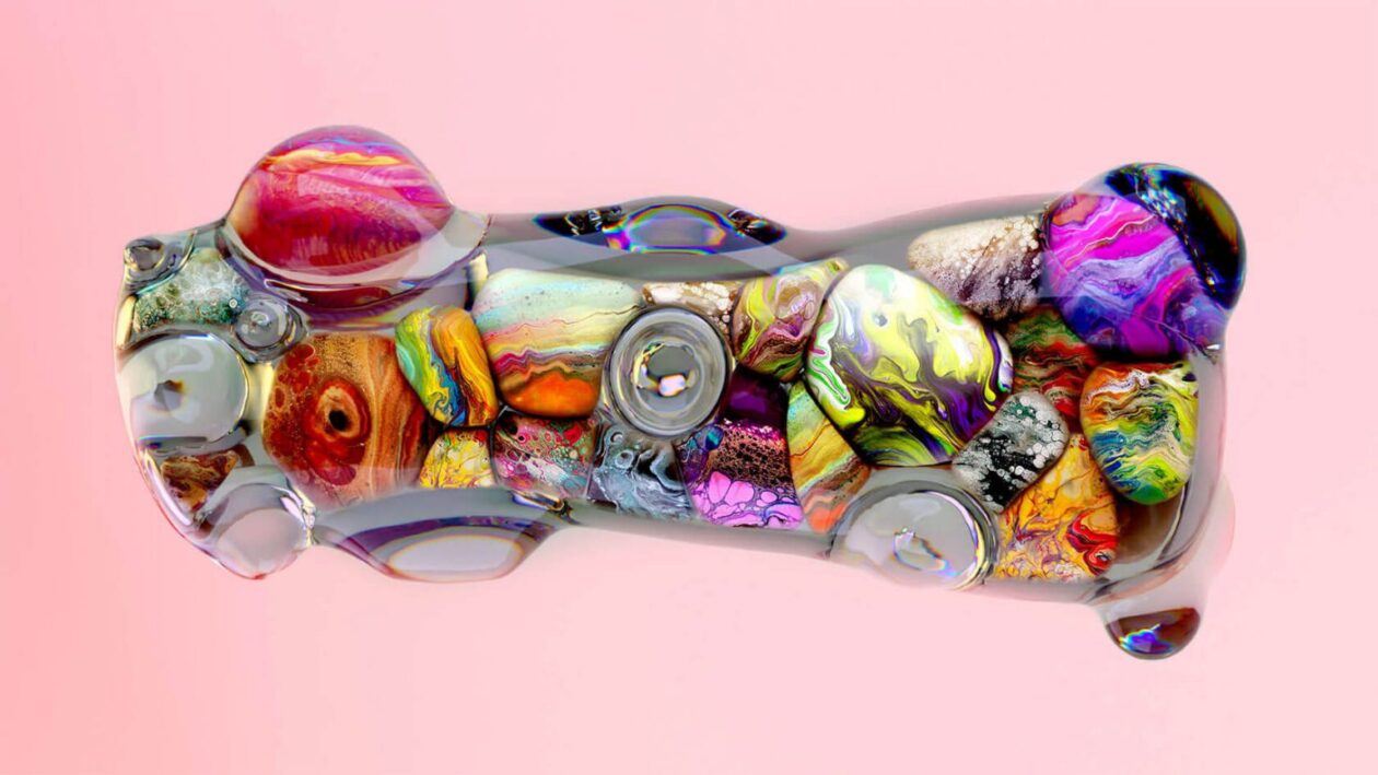 Andrea Arice's Pouring Stones Digital Art Series (1)