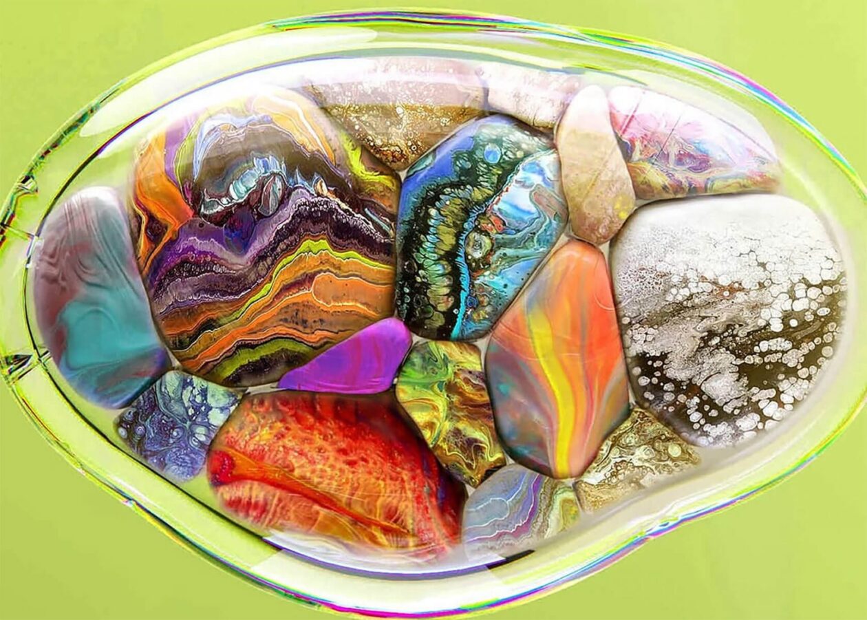 Andrea Arice's Pouring Stones Digital Art Series (10)