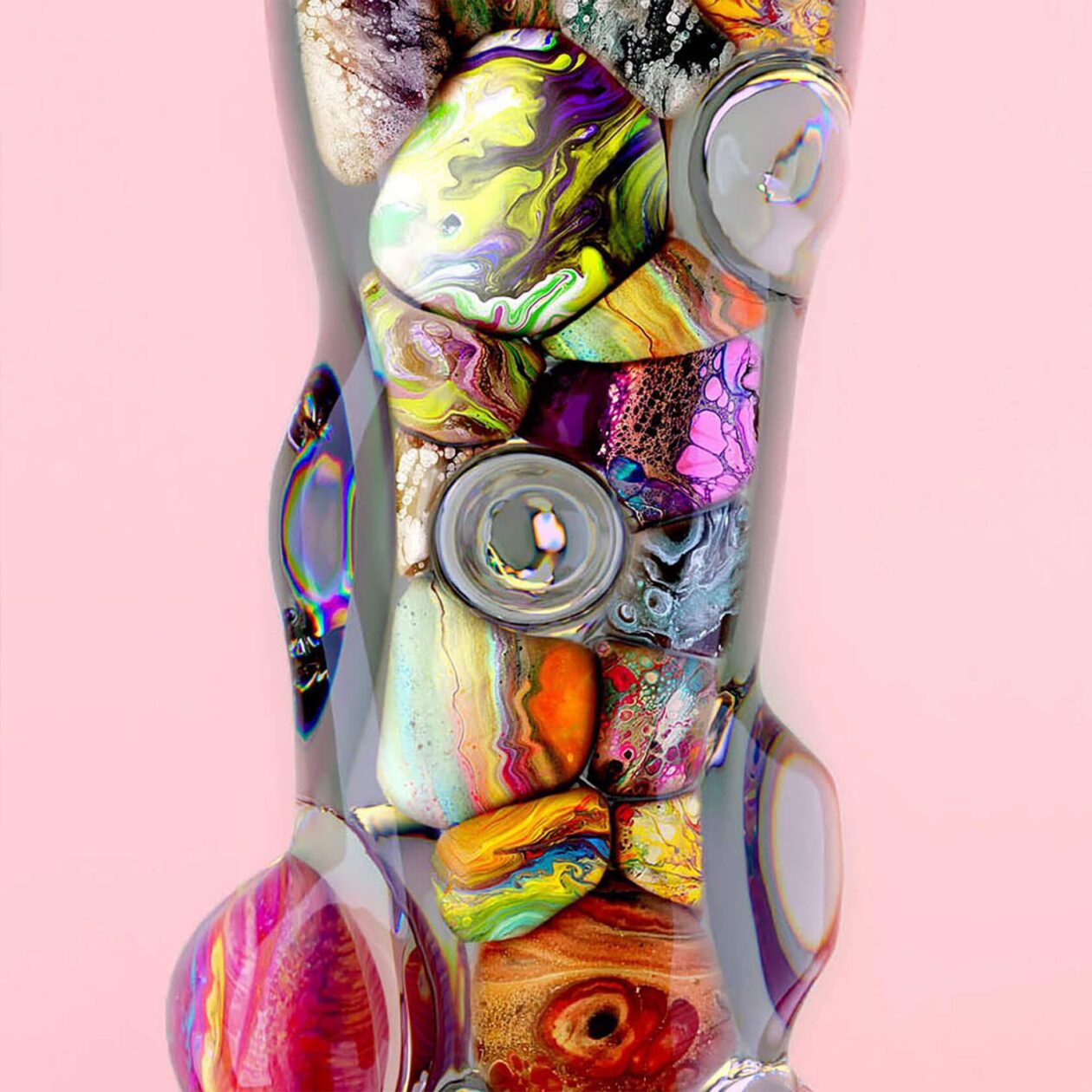 Andrea Arice's Pouring Stones Digital Art Series (2)