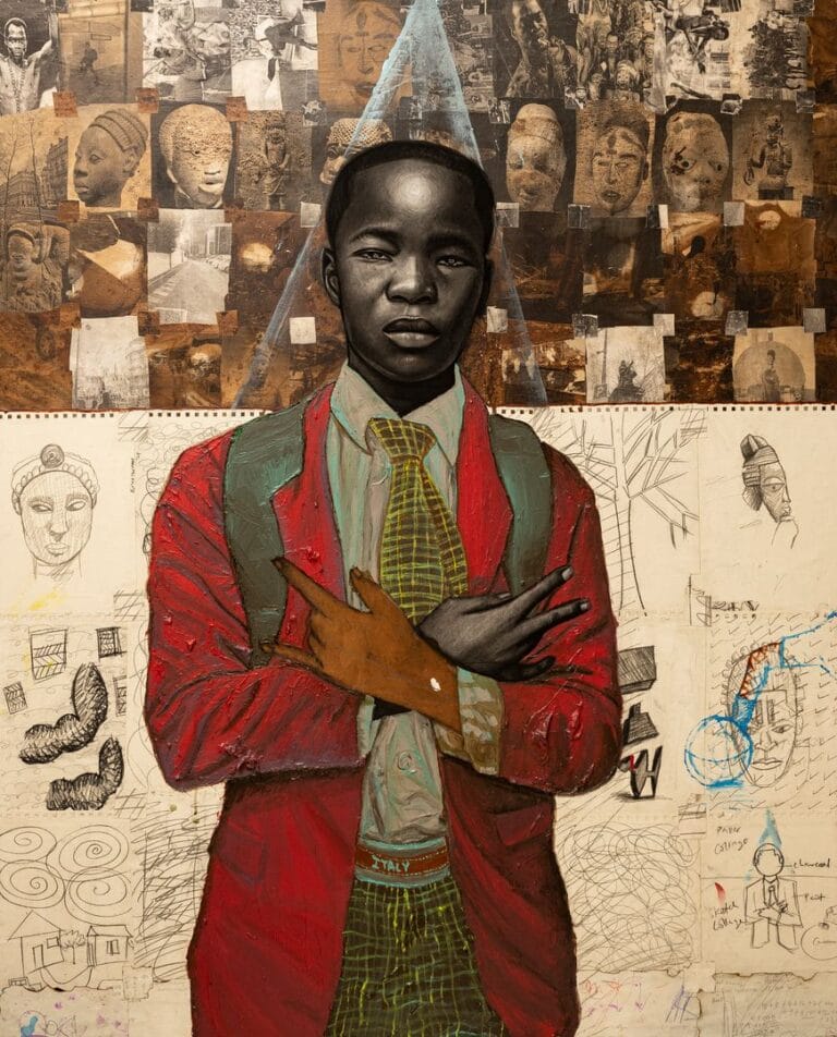 Dynamic Collaged Portraits Of Emma Odumade (4)