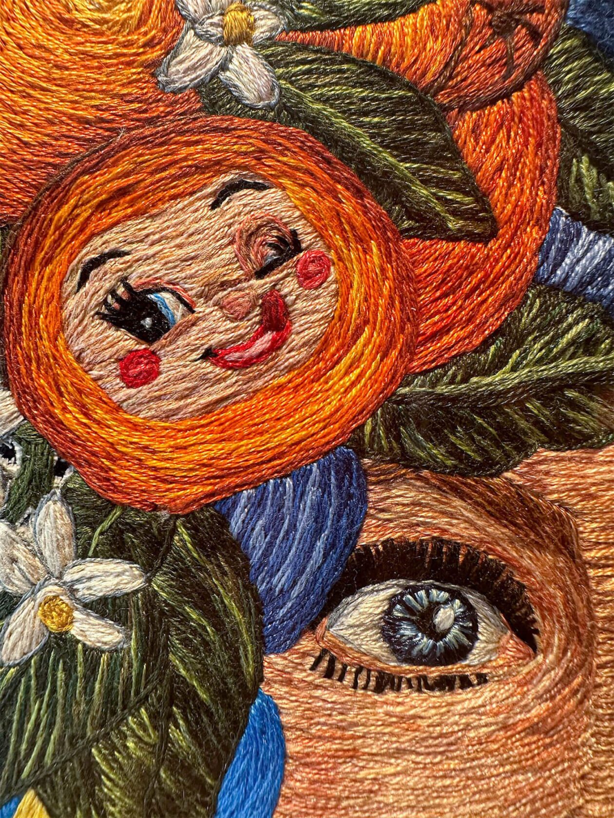 Flávia Itiberê's Surreal Embroidered Paintings (11)