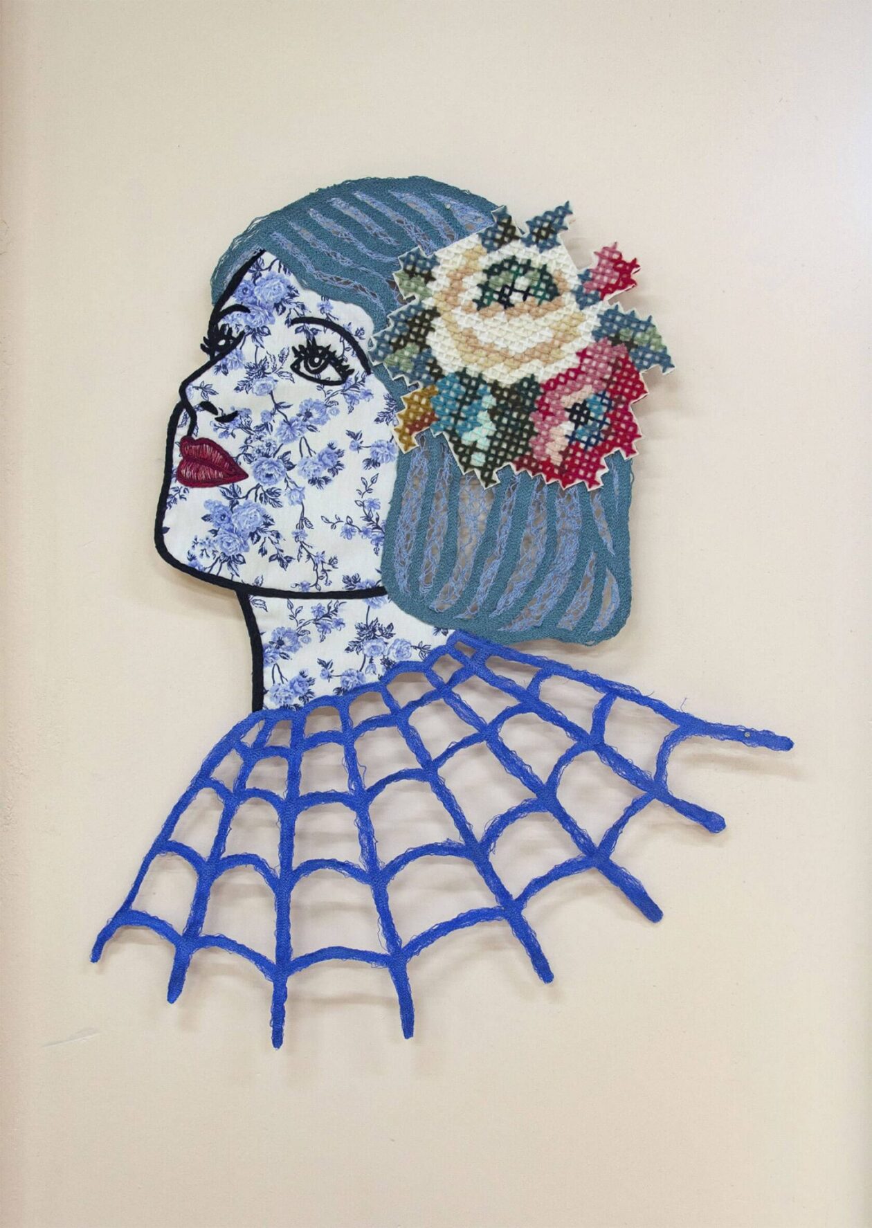 Flávia Itiberê's Surreal Embroidered Paintings (12)