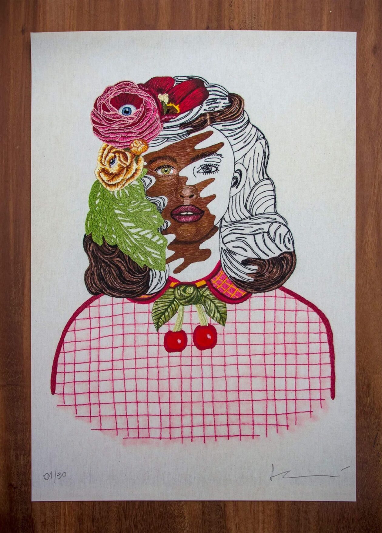 Flávia Itiberê's Surreal Embroidered Paintings (17)