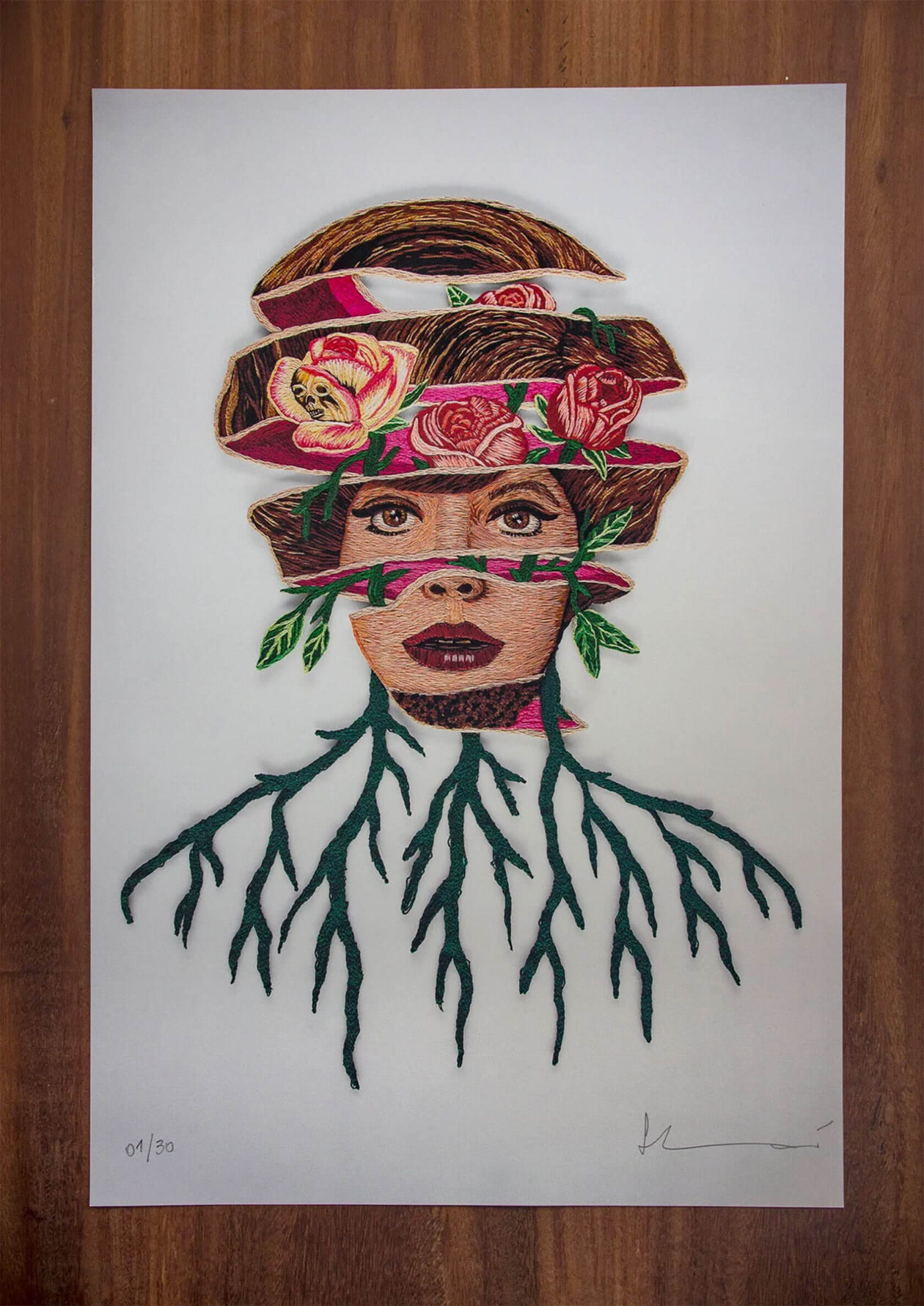 Flávia Itiberê's Surreal Embroidered Paintings (18)