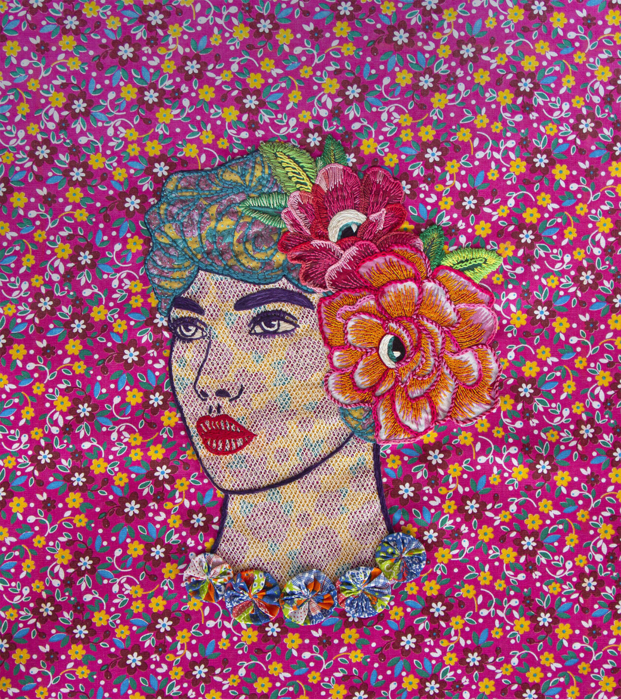 Flávia Itiberê's Surreal Embroidered Paintings (19)