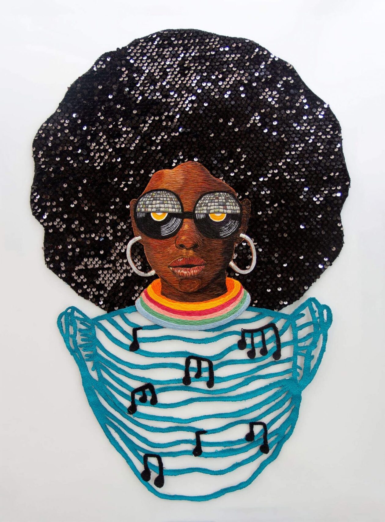 Flávia Itiberê's Surreal Embroidered Paintings (6)