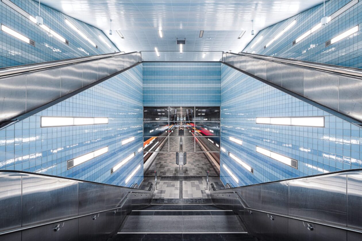 Thibault Drutel's Symmetric Subway Photography Series (4)