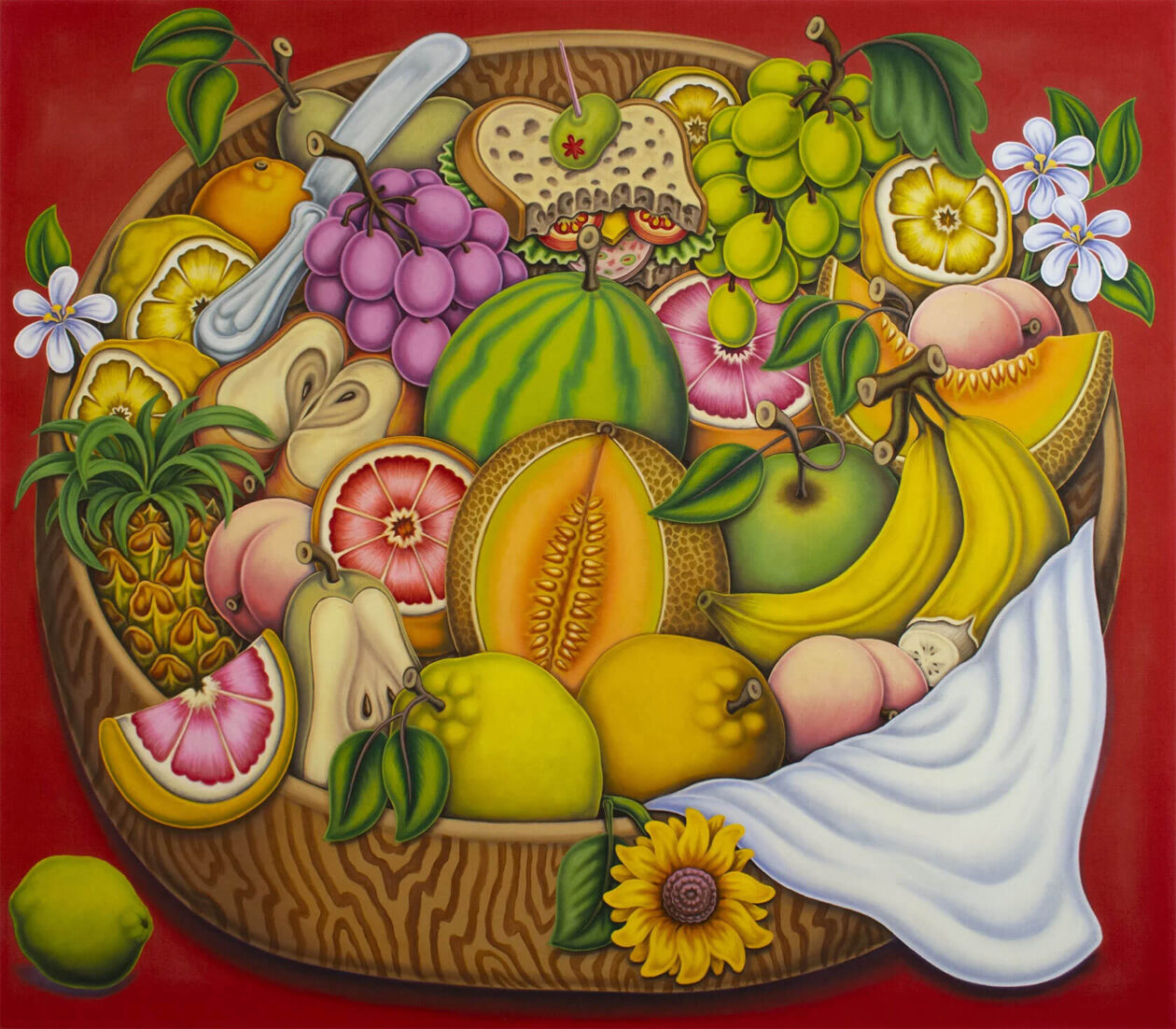 Pedro Pedro’s Picnic Series Of Food Painting (9)