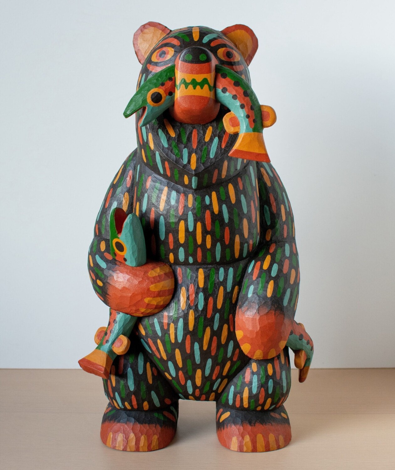 Brett Stenson's Wood Carved Sculptures (4)