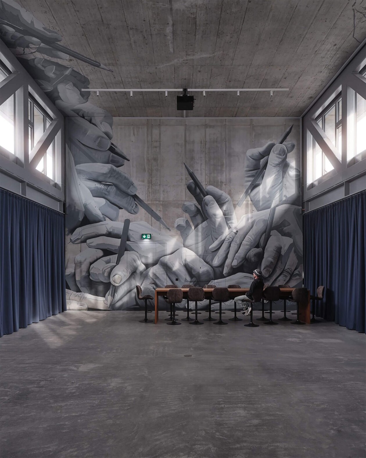 Fabian Bane Florin's Hyper Realistic Three Dimensional Murals (9)