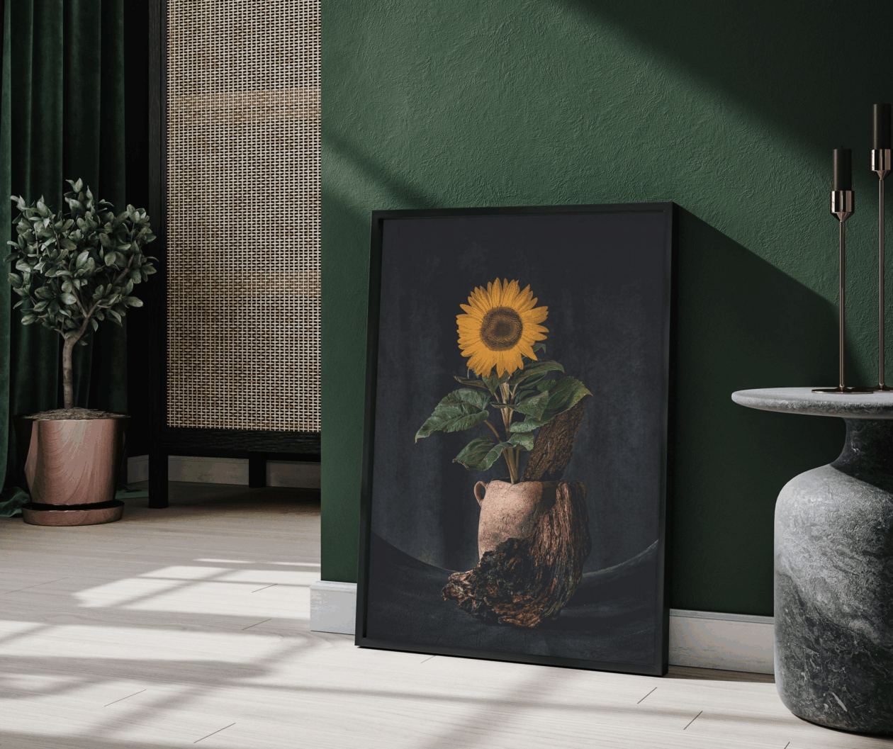 Katarzyna Mrożewska’s Sunflower Still Life Series (14)
