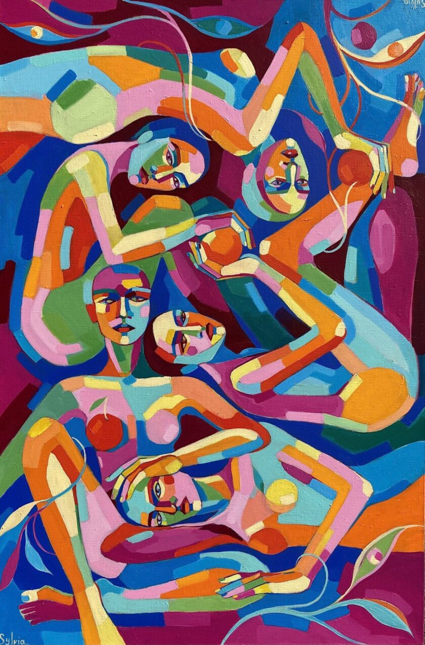 Sylvia Solovyeva's Vibrant Painting (1)